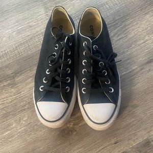 Platform Low top Converse size 8